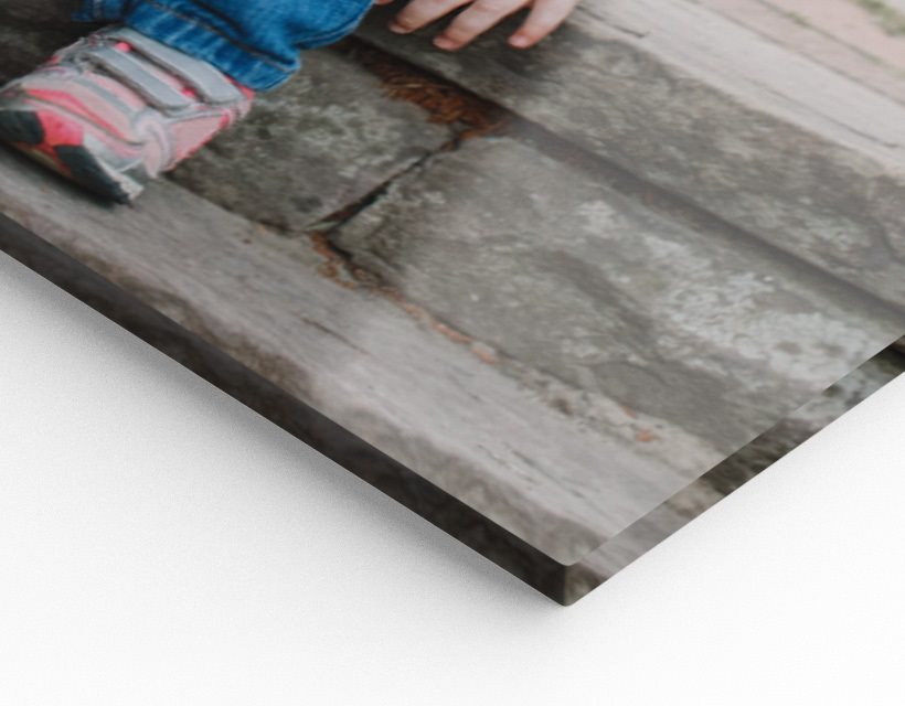 foto hinter acrylglas interieur nahaufnahme