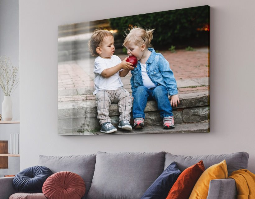 foto hinter acrylglas interieur nahaufnahme