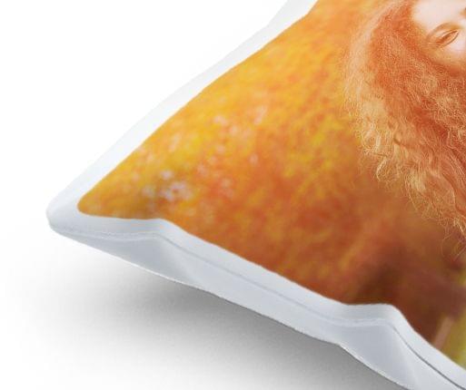 personalized pillows closeup