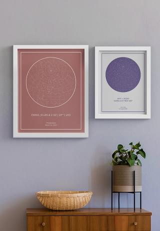 star map black