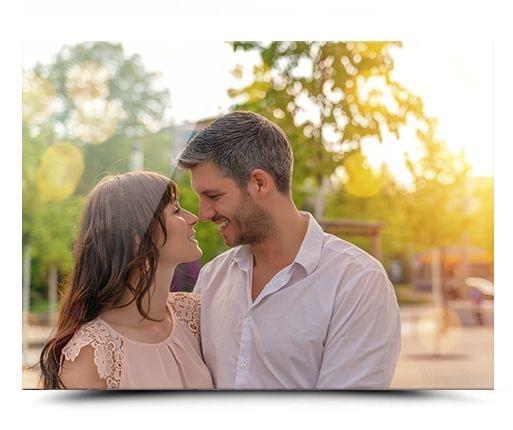 foto op acrylglas aluminium volledig beeld