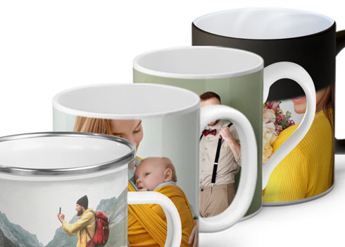 mok met foto gedetailleerd beeld