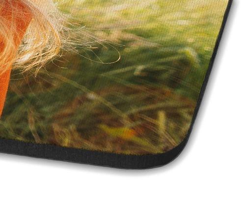 muismat met foto gedetailleerd beeld