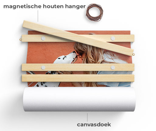 doekposter in detail