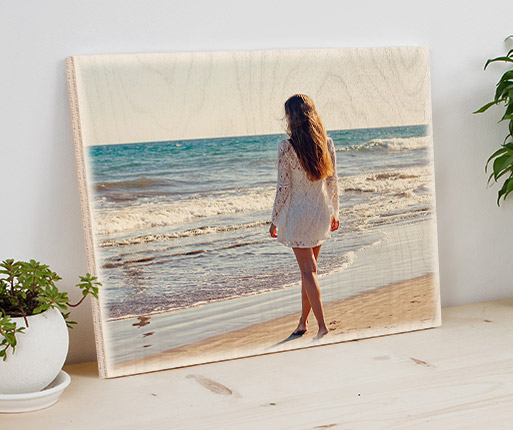 foto op hout volledig beeld