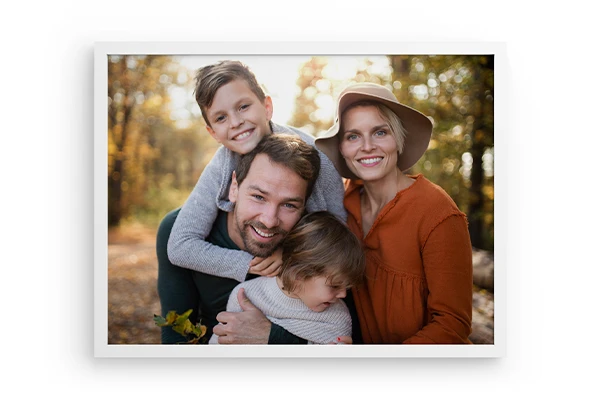 foto canvas premium kader wit voorzijde