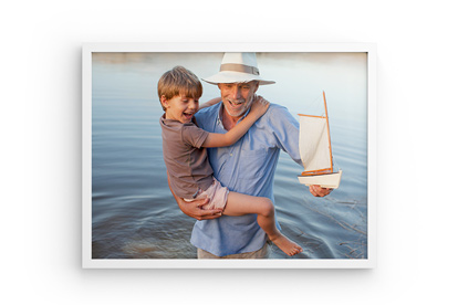 foto canvas premium kader wit voorzijde