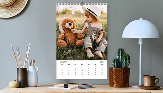 desk calendar