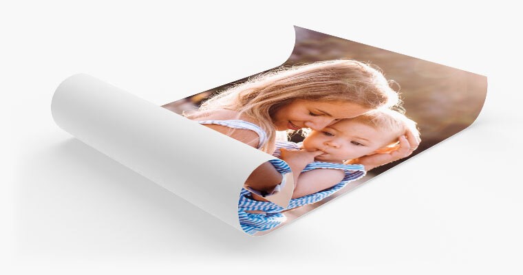 aluminum print closeup