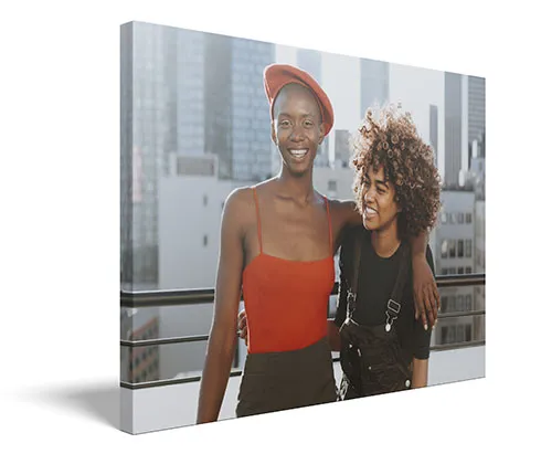 Canvas Print with Photo Front