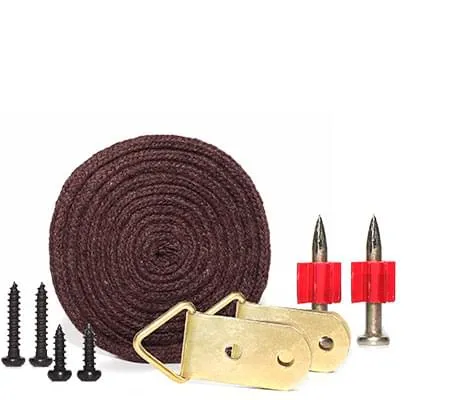 hanger set for personalized canvas