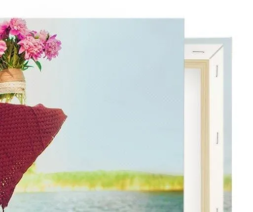 photo canvas print detailed view