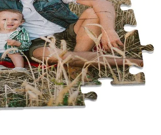 photo puzzle close up view