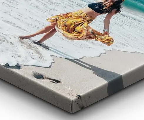 photo canvas wooden frame regular