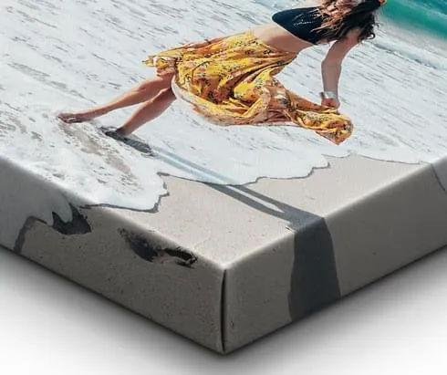 photo canvas wooden frame XXL