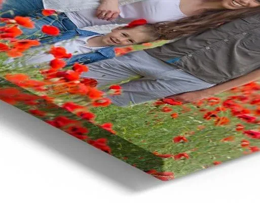 photo acrylic prints close up