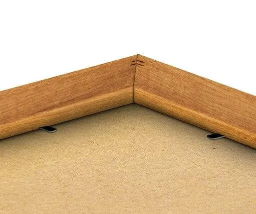 framed photo ash flair back view