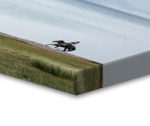 foto canvas invikt kant