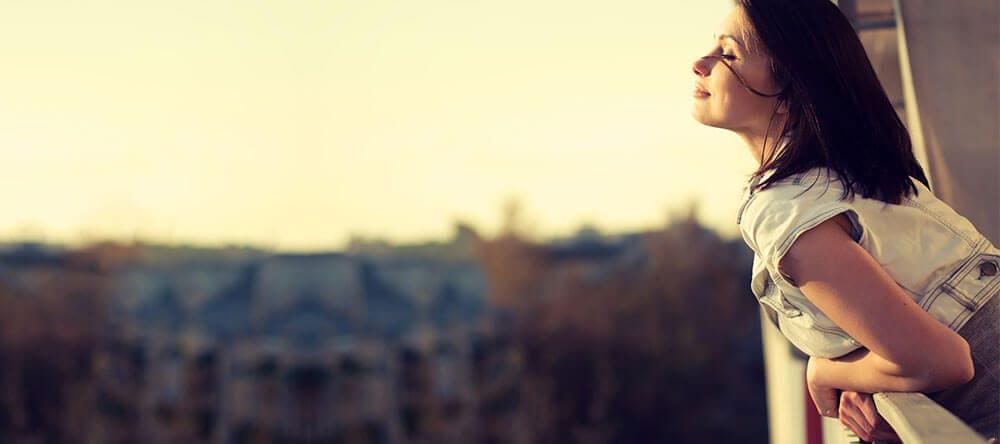 On va plus facilement sur un balcon beau et propre