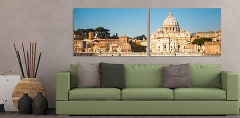 Hang foto's harmonieus op