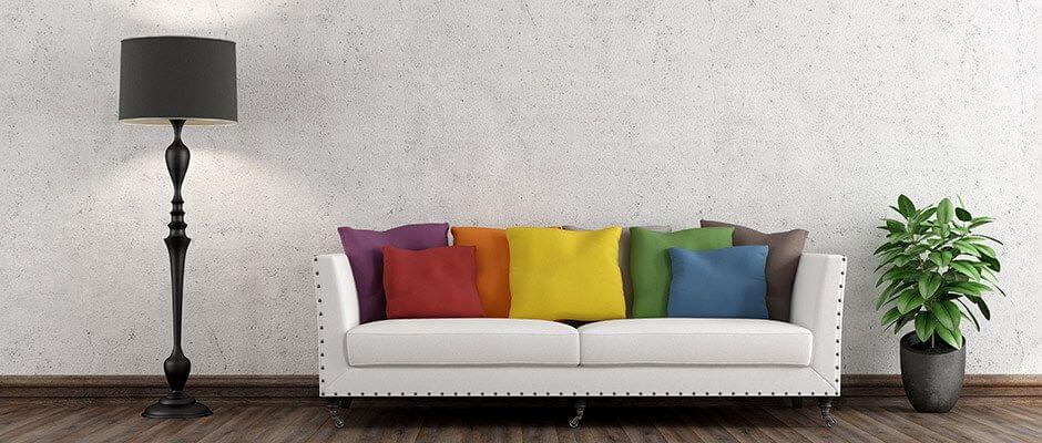 Des coussins colorés ont un effet incroyable