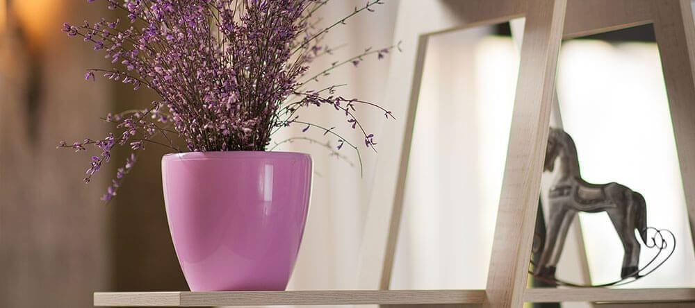 Le parfum et la couleur des plantes sont importants et veillent à une atmosphère détendue