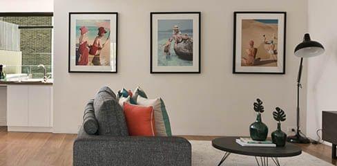 Mur tableau pour un effet galerie d'art