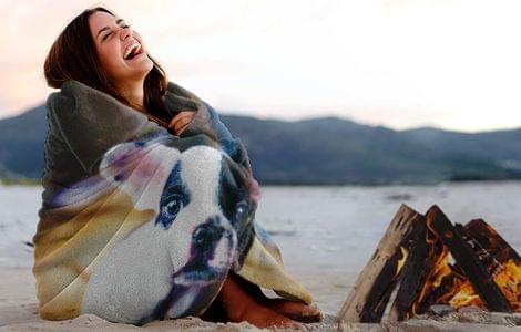 blanket close-up