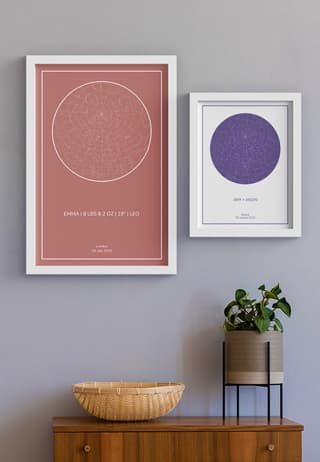 star map black