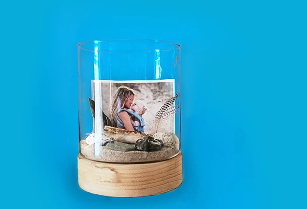 Erinnerungsglas basteln