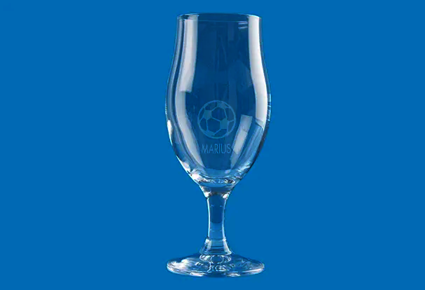 Biertulpe mit Gravur als personalisiertes Fußball-Geschenk