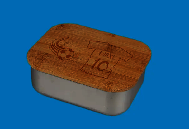 Lunchbox mit Foto als Fußball-Geschenk