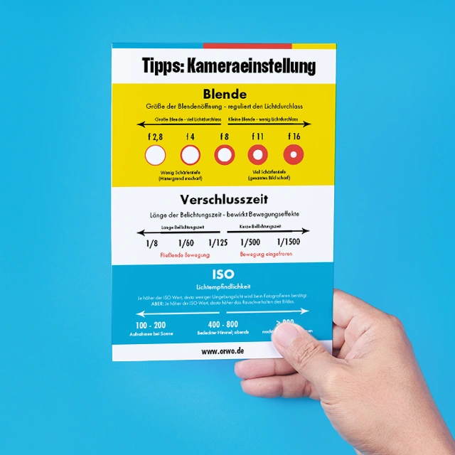 Kameraeinstellungen Fotografie – Tipps zu Blende, Verschlusszeit und ISO