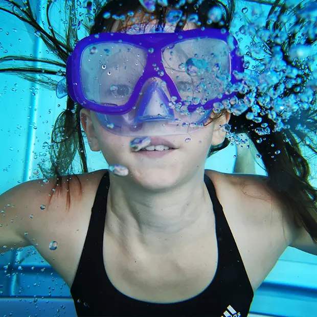Gut vorbereitet und sicher unter Wasser fotografieren mit Tauchermaske.