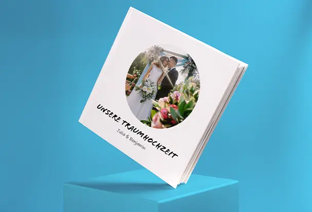 Fotogeschenke Hochzeit: Personalisiertes Fotobuch zur Traumhochzeit