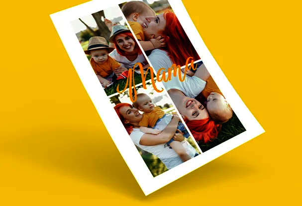 Postercollage zum Muttertag