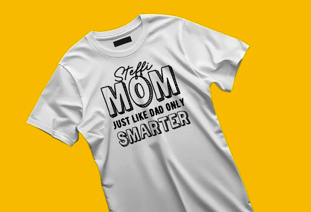 T-Shirt mit Foto zum Muttertag
