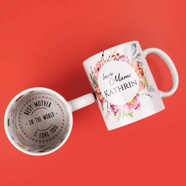 Personalisierte Tasse zum Muttertag