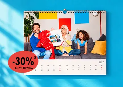 ORWO Fotokalender mit eigenen Fotos als Wandkalender