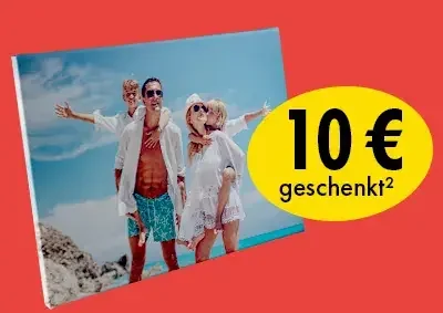 ORWO Wandbilder Aktion mit Leinwand und 10 Euro Rabatt