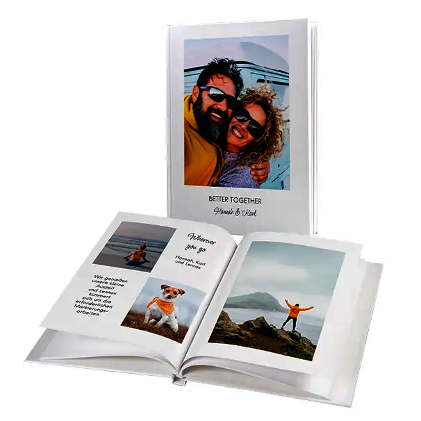 Fotoalbum gestalten, Designvorlage, Partner