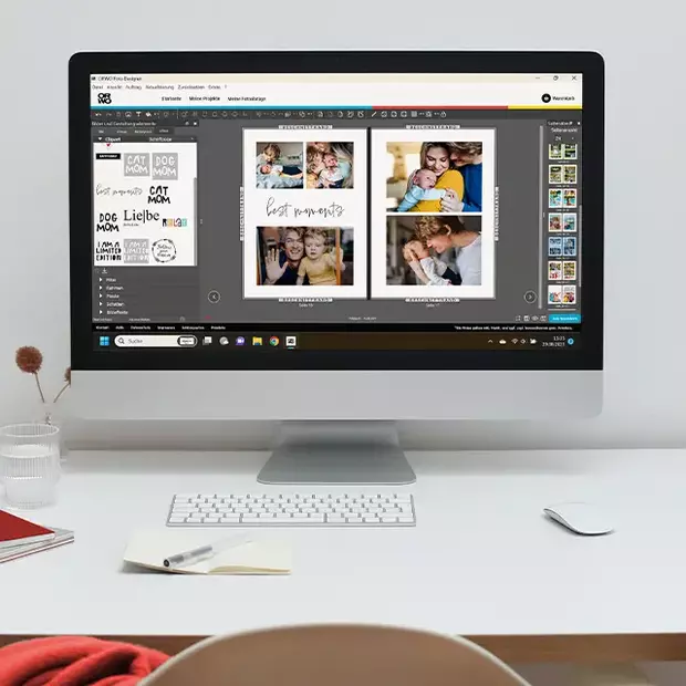 Grenzenlose Gestaltungsfreiheit für deine Fotobuch-Software