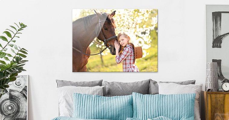 Photo on Acrylic room view