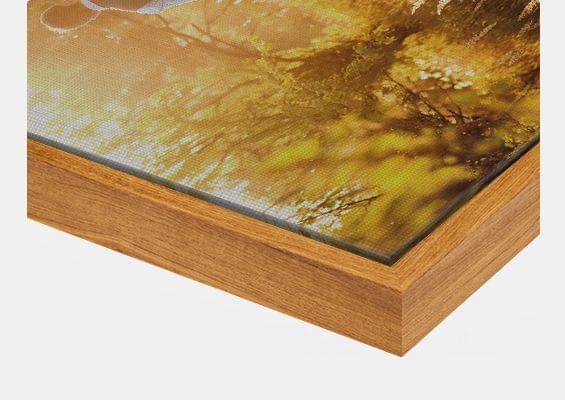 canvas print ash flair frame closeup front